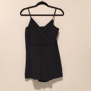 Black jumper dress